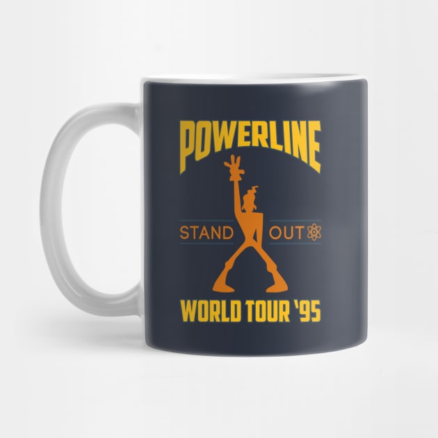 Powerline Concert Tee by Batg1rl